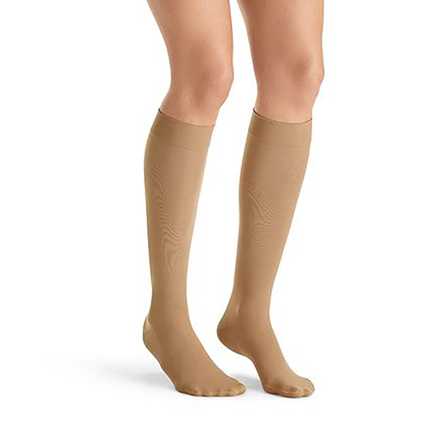 Tobimedia de Compresión Media 20-30 UltraSheer Natural para Mujer