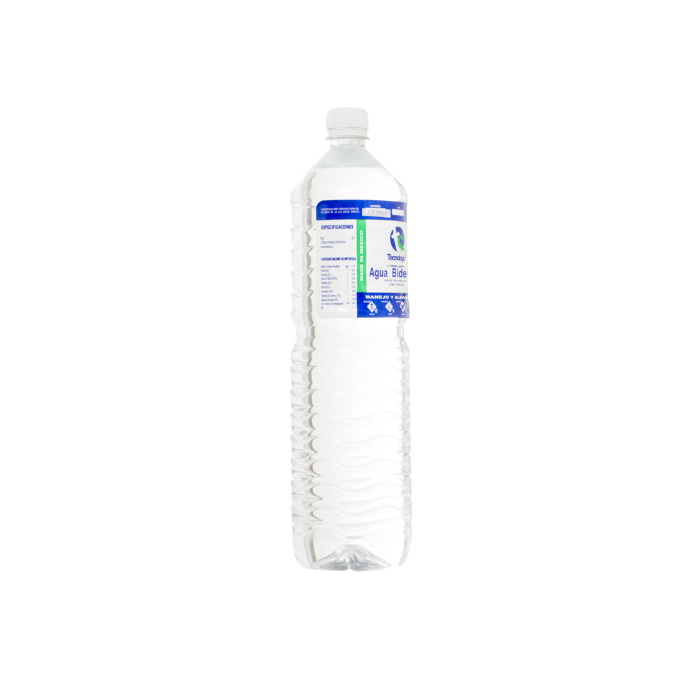 Agua Bidestilada de 1.5 LT