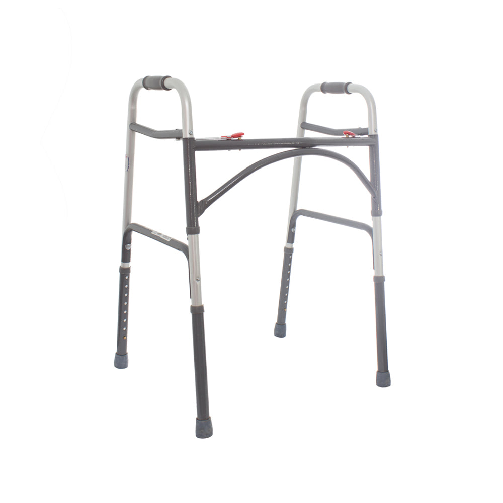 Andadera Sobrepeso Plegable de Aluminio 220kg