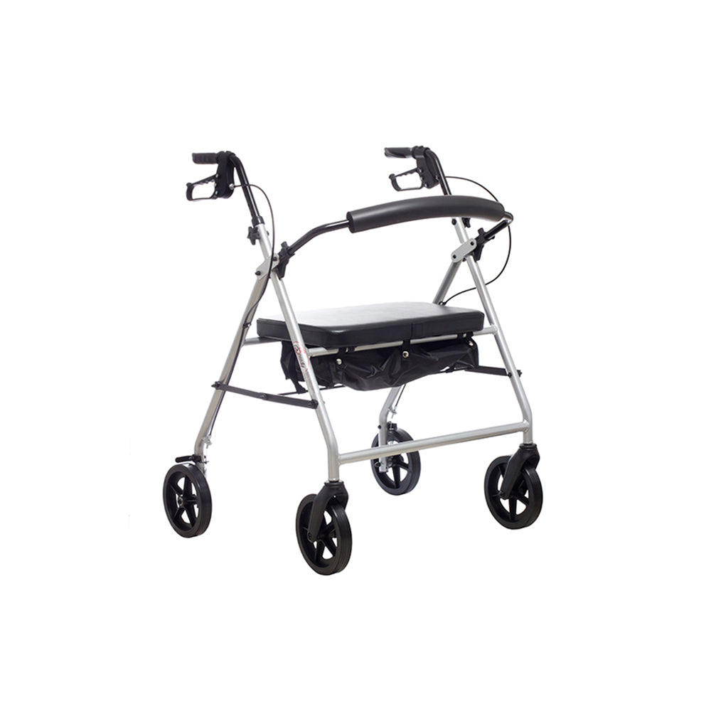 Andadera Rollator de Sobrepeso 180 Kg Extra Ancha 50cm