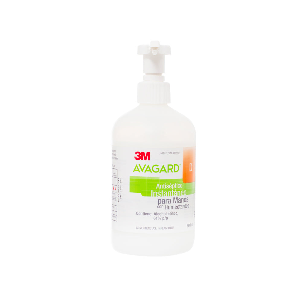 Antiseptico Humectante para las Manos Avagard 500 ML