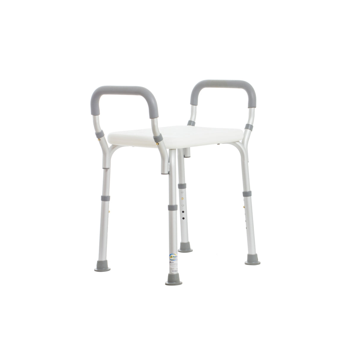 Banco para Baño de Aluminio con Brazos 136 Kg