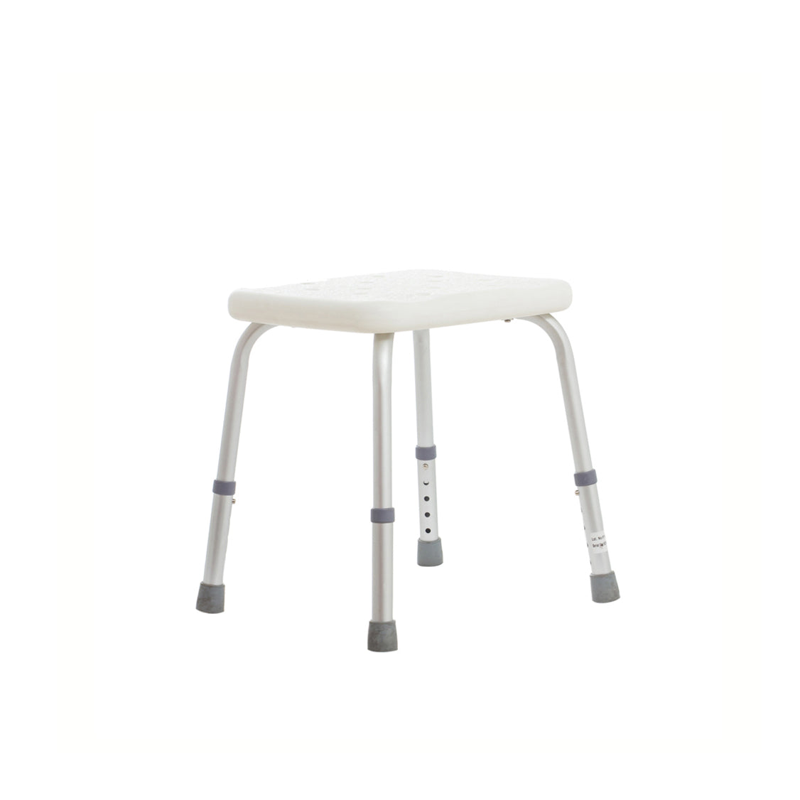 Banco para Baño de Aluminio Sin Respaldo 100 Kg