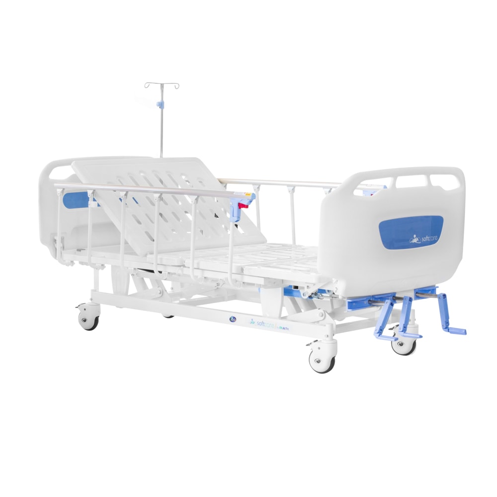 Cama Hospitalaria Manual 3 Manivelas Softcare