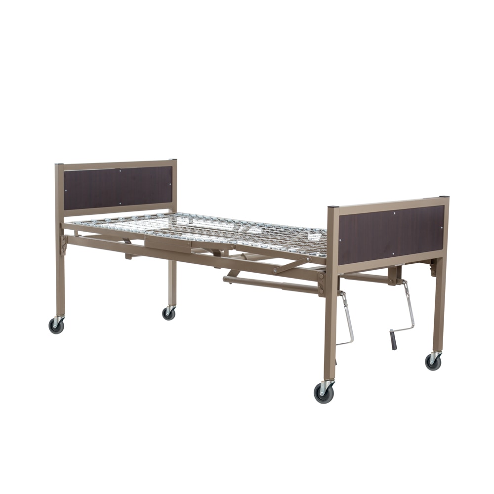 Cama de Hospital Manual con Ruedas