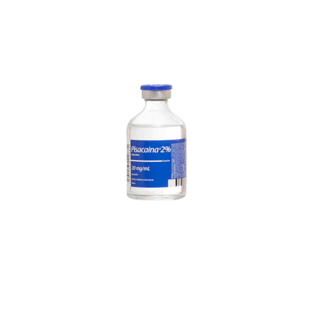 Anestesico Pisacaina 2% 20 MG/ML Inyectable