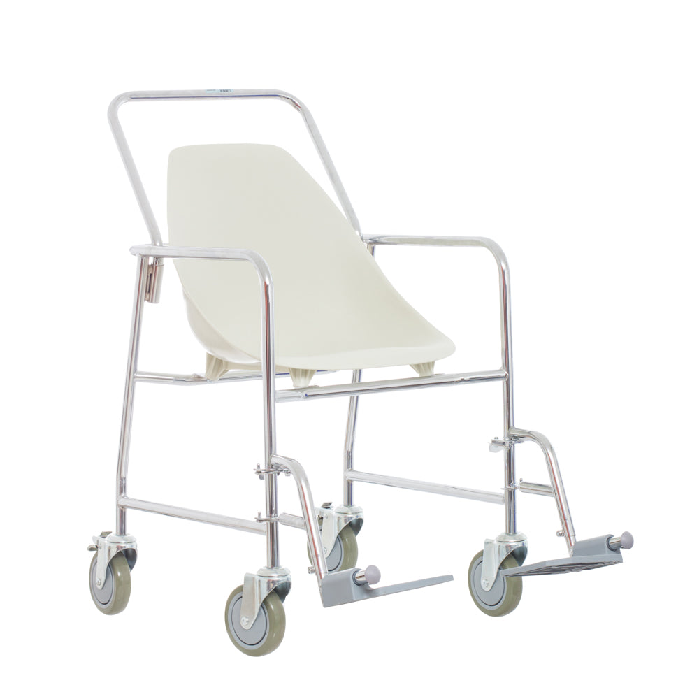 Silla Concha de Baño con Descansapies