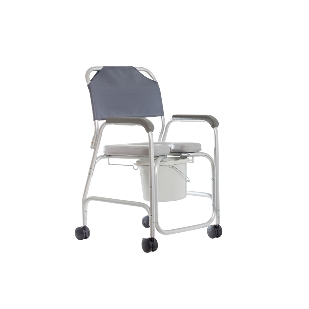 Silla Comodo Ducha para Baño Aluminio 110 kg