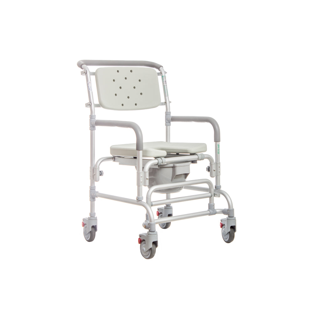 Silla Cómodo para Baño de Lujo con Ruedas 120kg R203069