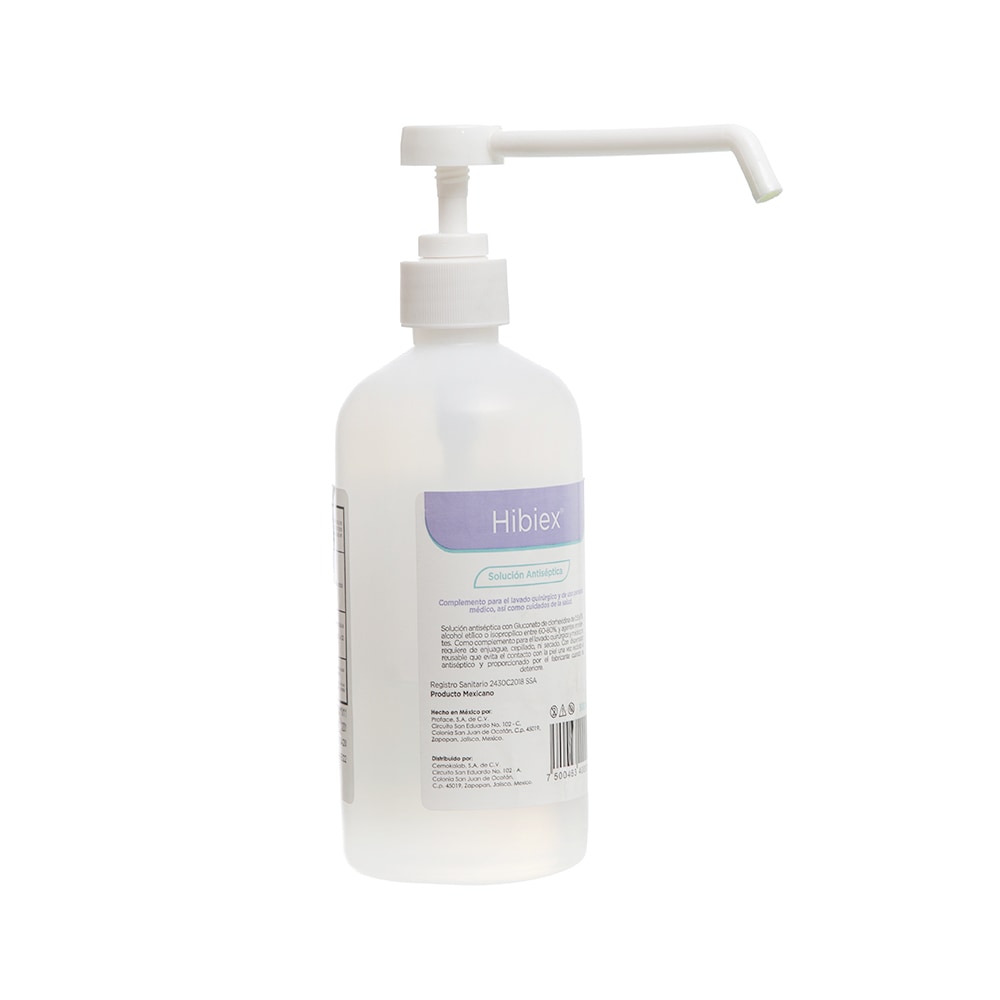 Solucion Antiseptica Hibiex Gluconato de Clorhexidina