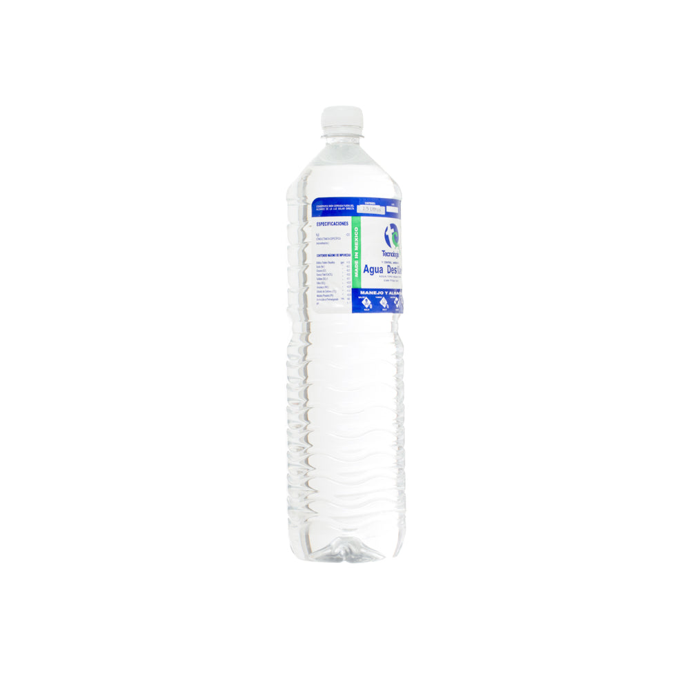 Agua Destilada de 1.5 LT