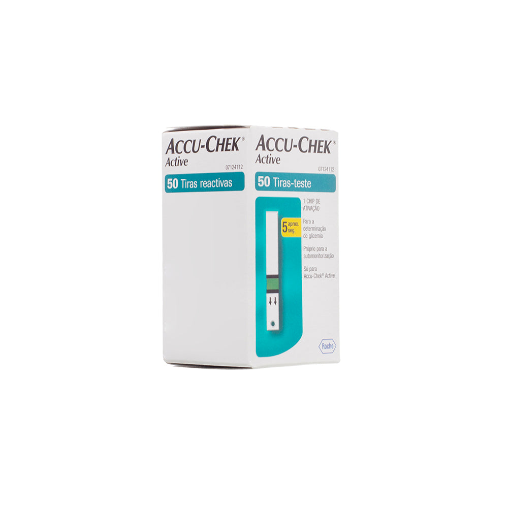 Tiras Reactivas para Glucosa Active 50 Piezas