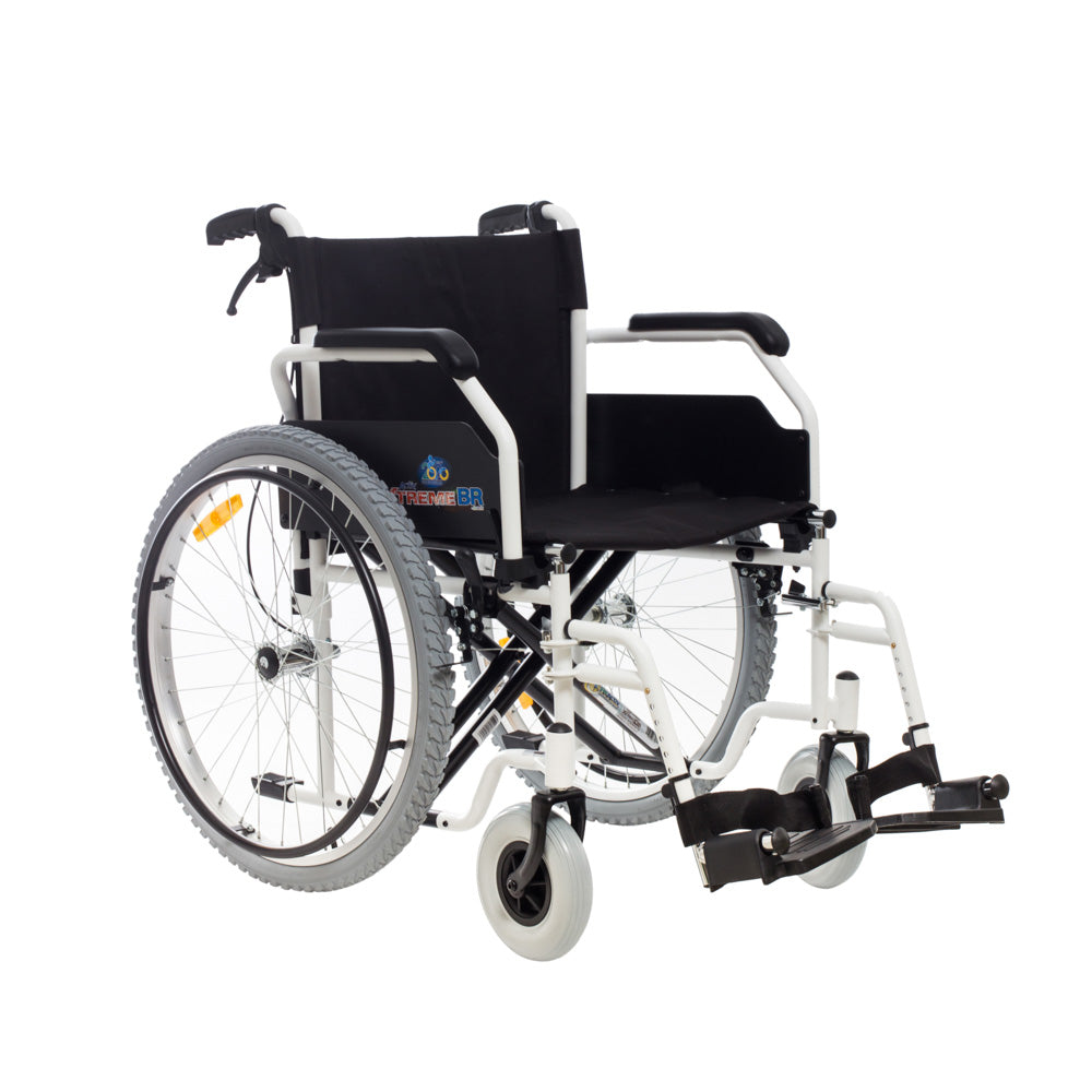 Silla de Ruedas Neumatica Activ Xtreme con Freno 20" con Descansapies