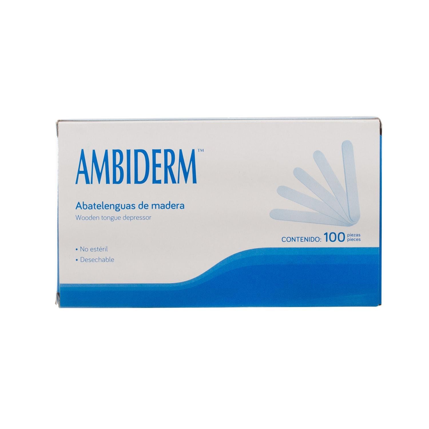Abatelenguas de Madera para Adulto