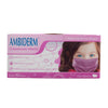 Cubrebocas Infantil Tricapa Plisado Rosa 50 Piezas