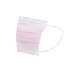 Cubrebocas Infantil Tricapa Plisado Rosa 50 Piezas