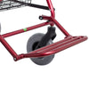 Andadera Rollator Hibrida / Silla de Traslado con Barra Descansapies