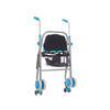 Andadera Rollator Sencilla Pushdown Deportiva