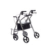Andadera Rollator / Silla de Traslado de Aluminio 136 kg