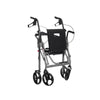 Andadera Rollator / Silla de Traslado de Aluminio 136 kg