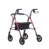 Andadera Rollator Sobrepeso Plegable de Acero 158kg