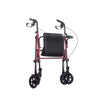 Andadera Rollator Sobrepeso Plegable de Acero 158kg