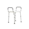 Banco para Baño de Aluminio con Brazos 136 Kg