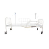 Cama Hospitalaria Manual con Ruedas