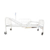 Cama Hospitalaria Manual con Ruedas