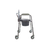 Silla Cómodo Plegable de Acero con Ruedas 110kg