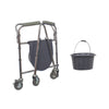Silla Cómodo Plegable de Acero con Ruedas 110kg