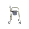 Silla Cómodo Plegable de Acero con Ruedas 110kg