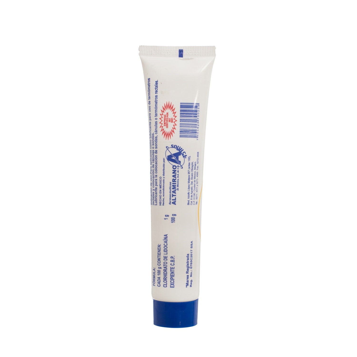 Gel Jalea Lubricante Anestsico Lubricaina 135g - Altamirano | Novamedical.mx - Equipo medico y de diagnstico Gel Jalea Lubricante Anestsico Lubricaina 135g - Altamirano | Novamedical.mx - Equipo medico y de diagnstico