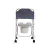Silla Comodo Ducha para Baño Aluminio 110 kg