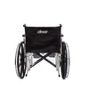 Silla de Ruedas Sobrepeso de Acero con Asiento de 55 cm y Elevapiernas 200kg
