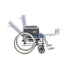 Silla de Ruedas Reclinable de Aluminio con Comodo