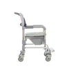 Silla Comodo ducha para Baño de Lujo de Aluminio 150 kg R203070