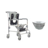Silla Comodo ducha para Baño de Lujo de Aluminio 150 kg R203070