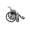 Silla de Ruedas de Acero con Elevapiernas 130kg