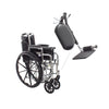 Silla de Ruedas de Acero con Elevapiernas 130kg
