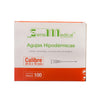 Aguja Hipodermica 25g x 16mm 100 piezas